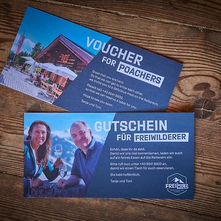 Holiday Lodge Frei & Wild Viehhofen Buitenkant foto