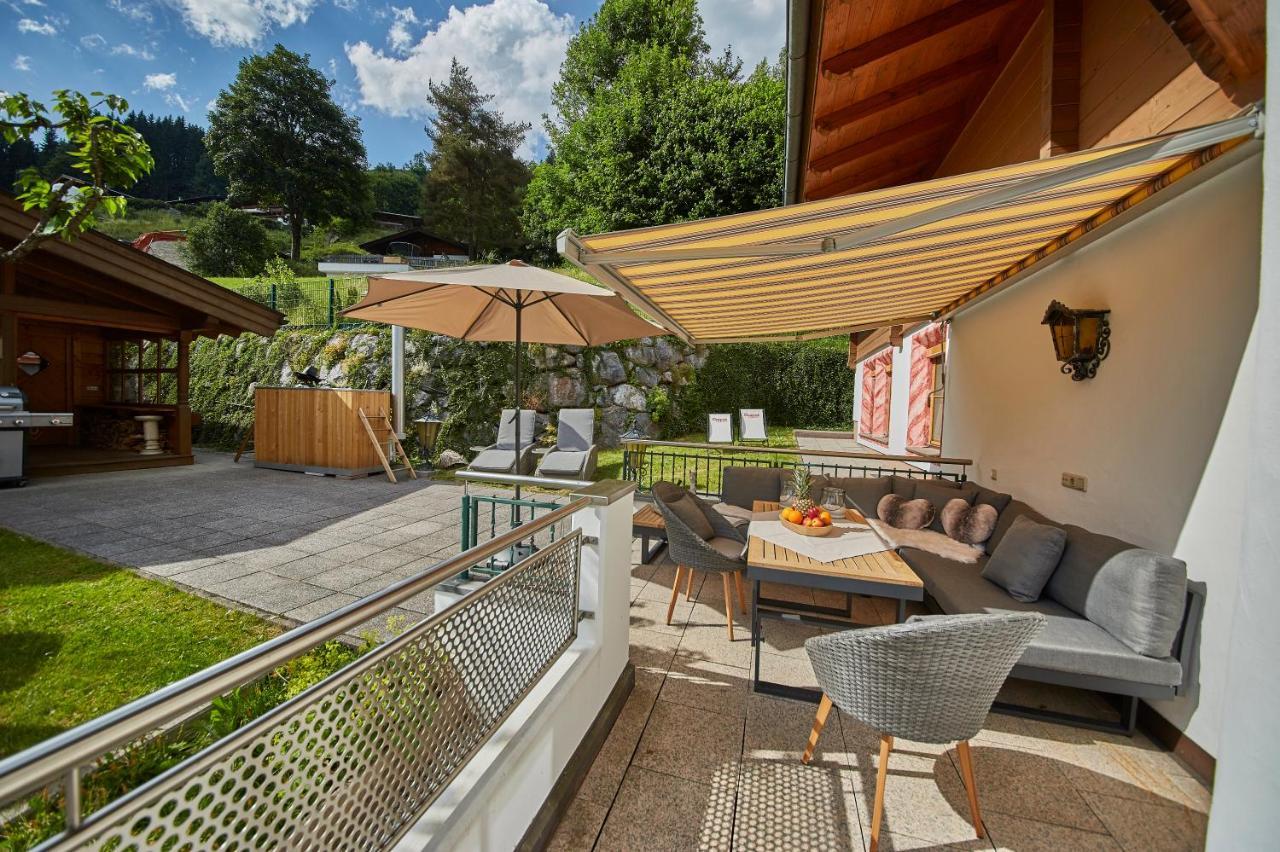 Holiday Lodge Frei & Wild Viehhofen Buitenkant foto